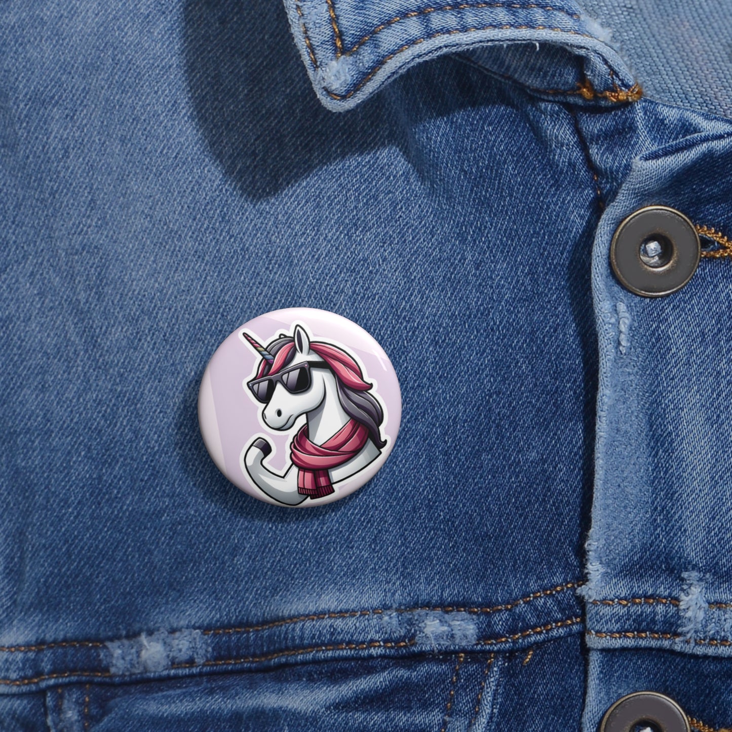 "Epic Start" Pin – Confidence Looks Good on You! 🦄😎✨