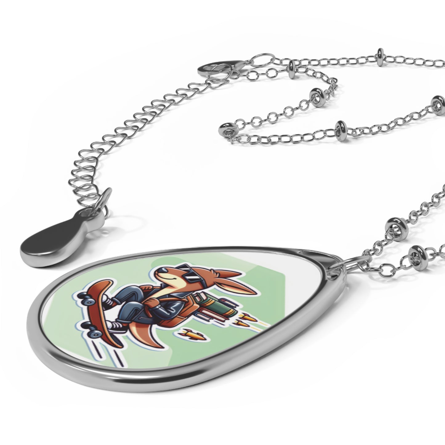 "There's More to Come" Necklace – Keep Rolling, Keep Glowing! 🦘🛹✨