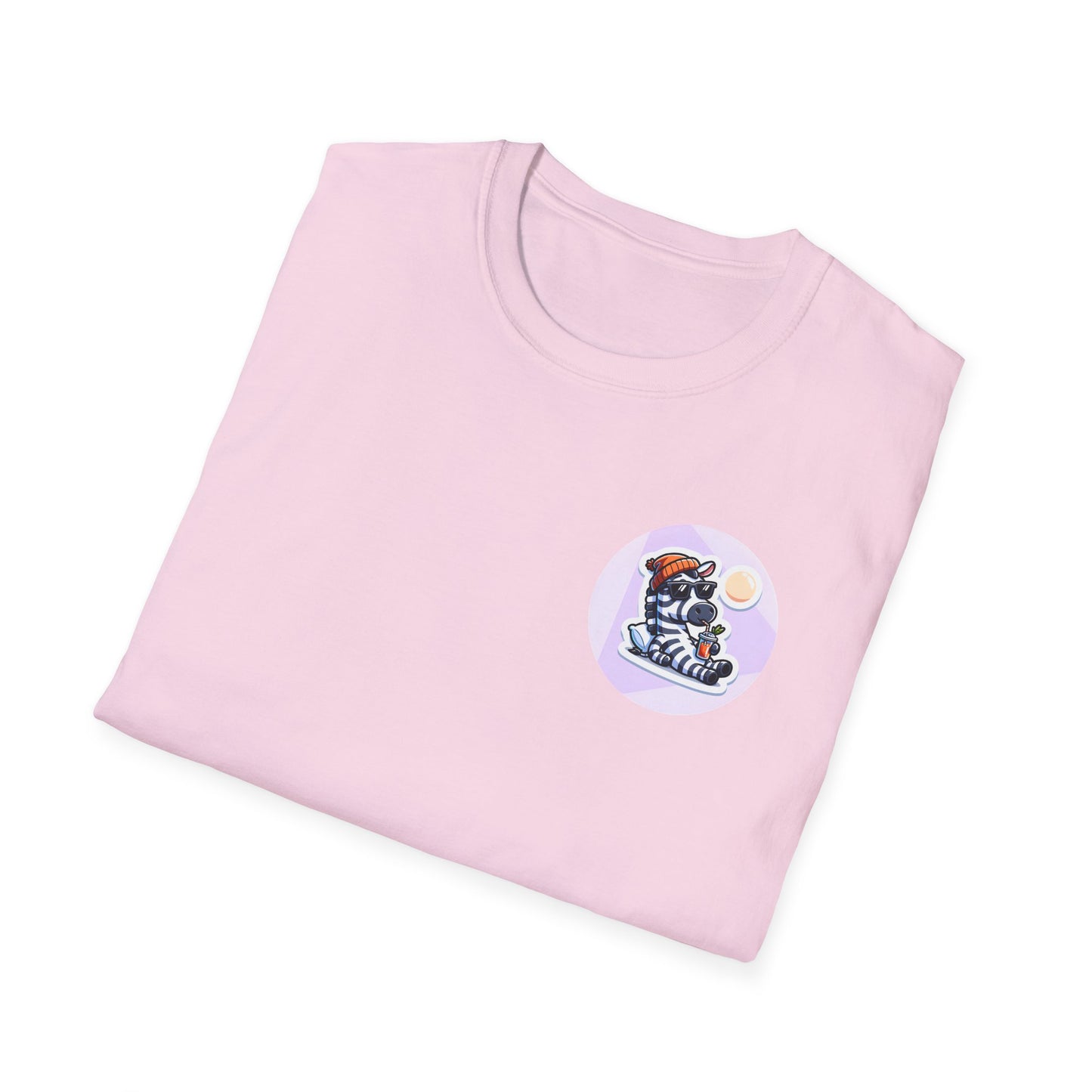 "Smarty" Tee – Learn, Chill, Glow! 🦓🍹✨