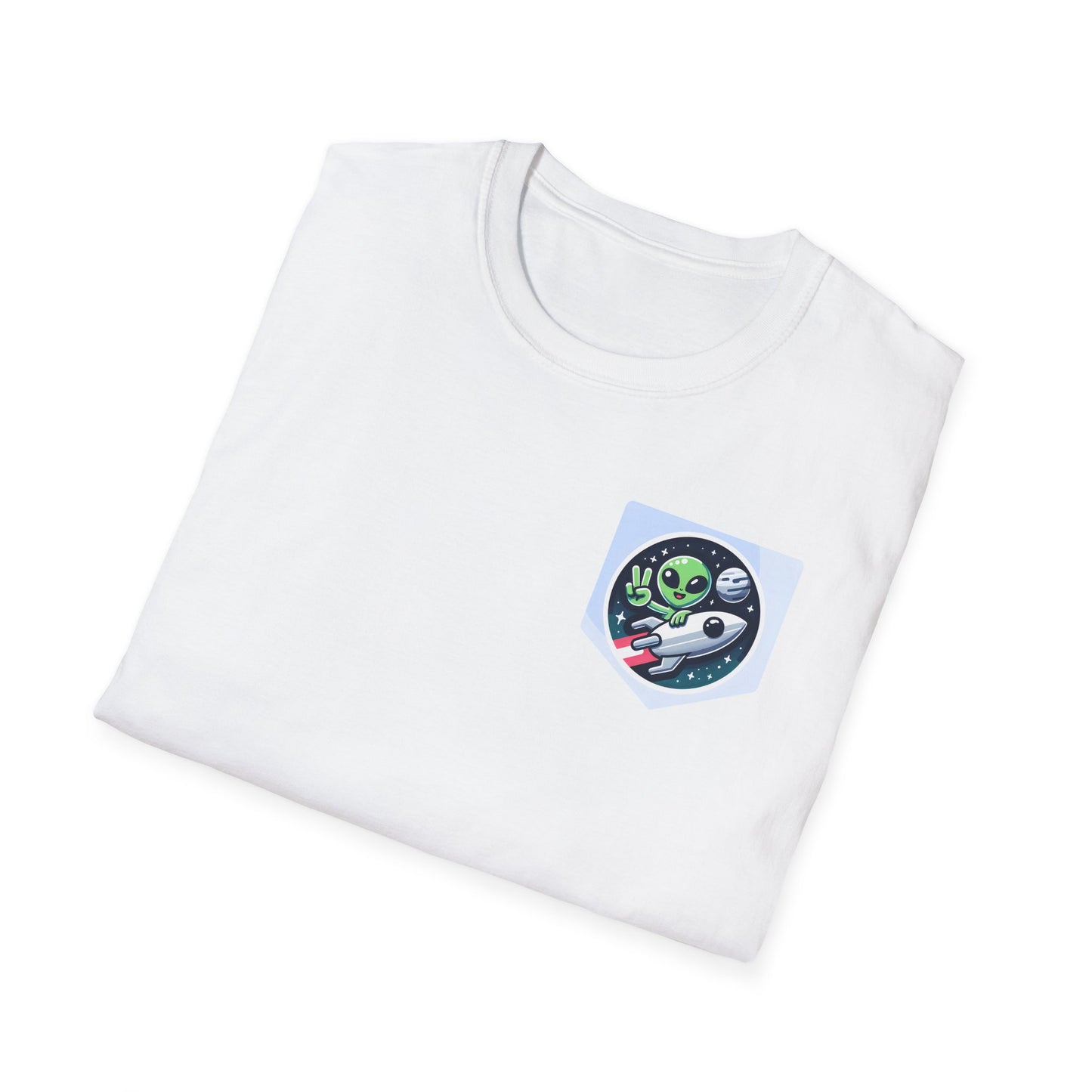 "Welcome Aboard" Tee – Your Skincare Journey Starts Now! 🚀👽✌️