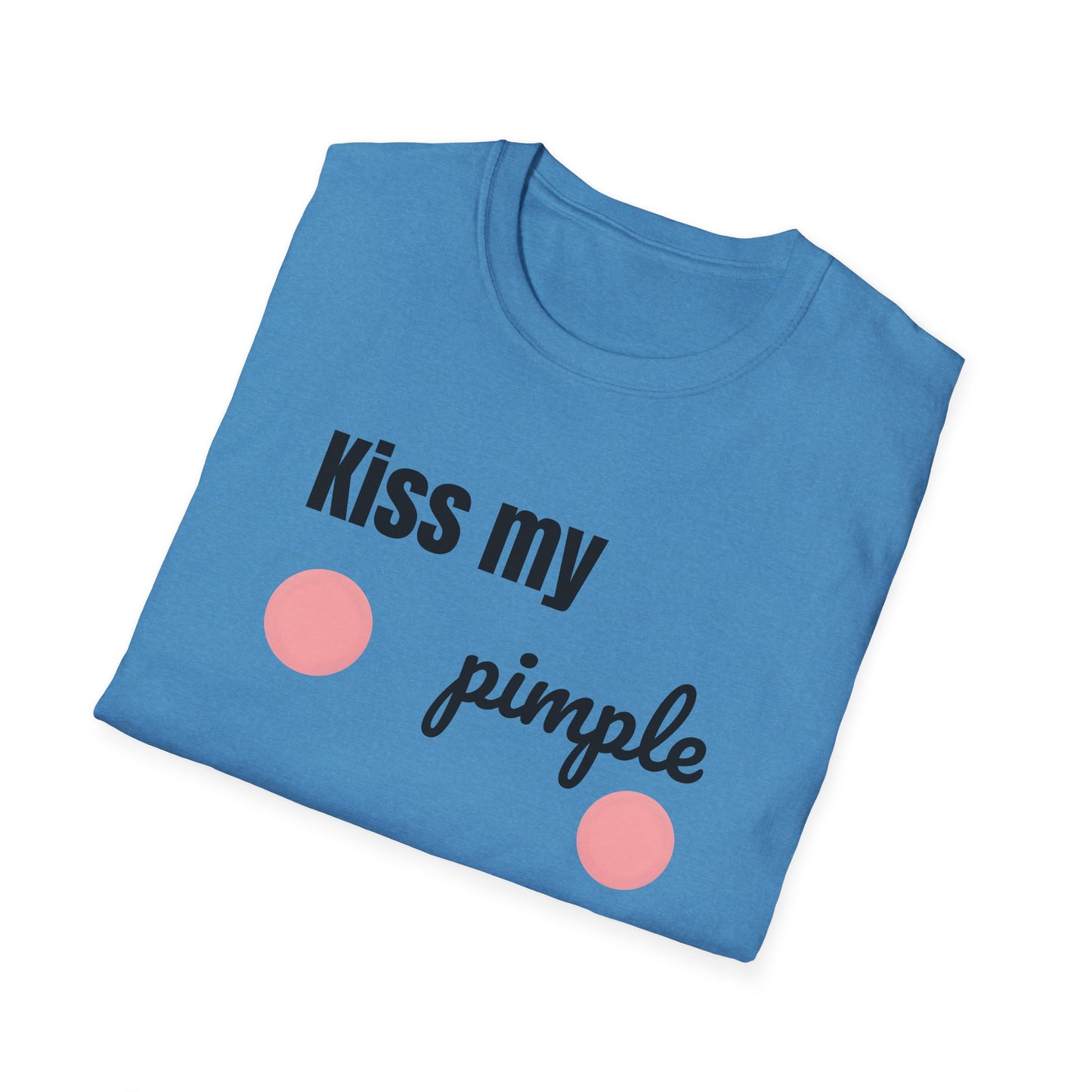 Kiss My Pimple Tee V2 – Bold, Playful, Unapologetic