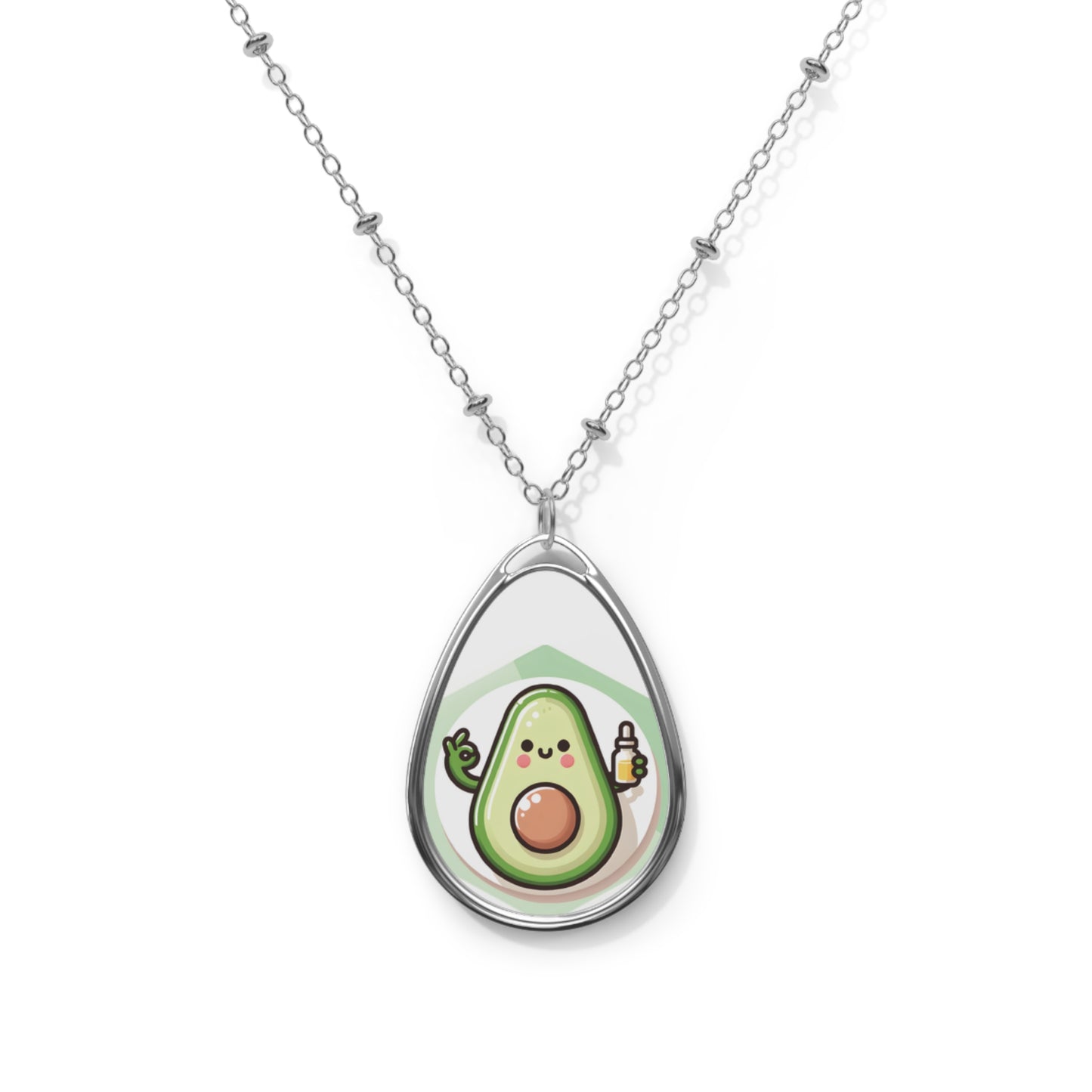 "Pimple Guru" Necklace – Wear Your Skincare Wisdom! 🥑✨