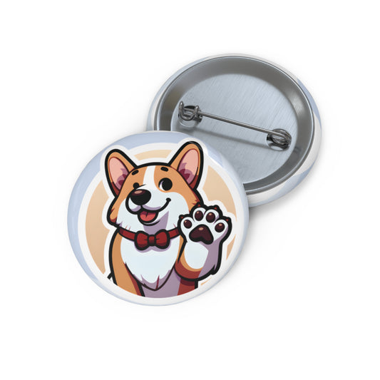 "High Five" Pin – Celebrate Every Skincare Win! 🐶✋✨