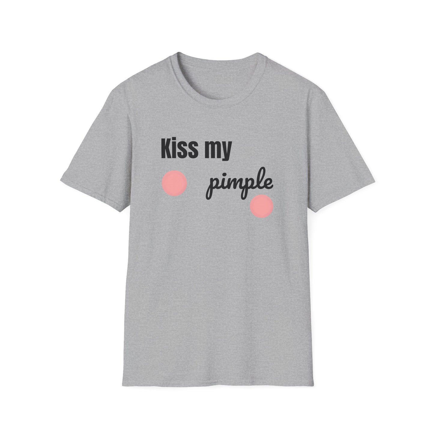 Kiss My Pimple Tee V2 – Bold, Playful, Unapologetic