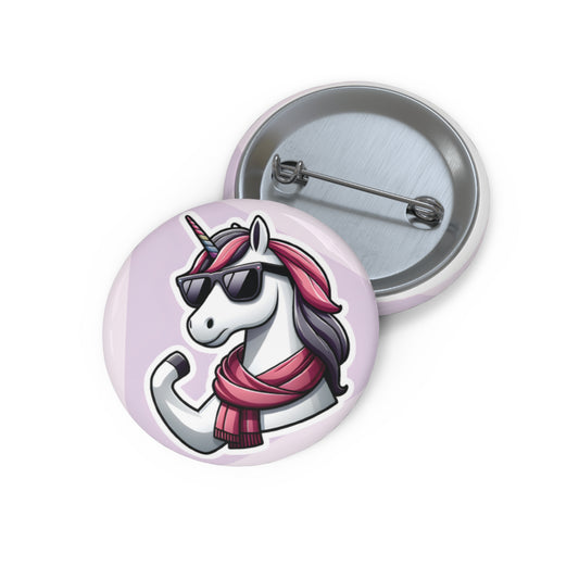 "Epic Start" Pin – Confidence Looks Good on You! 🦄😎✨