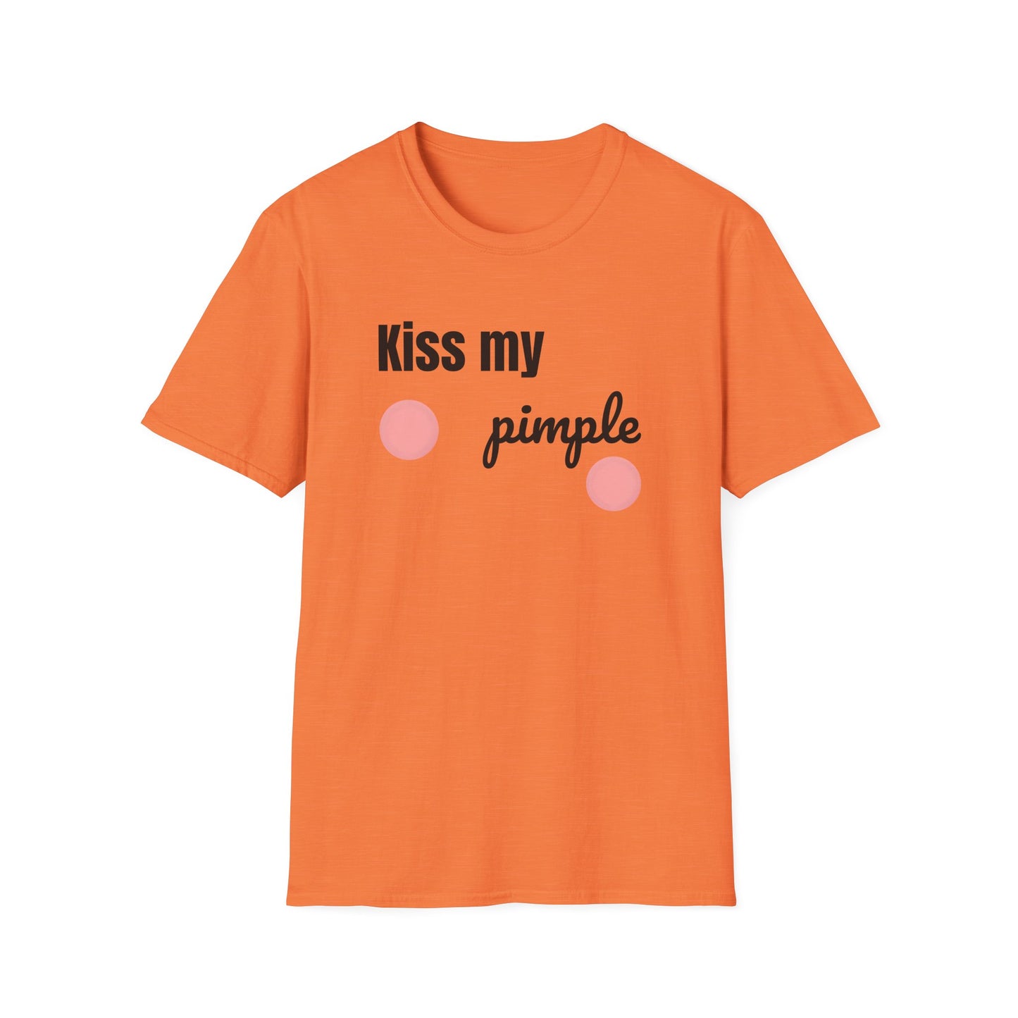 Kiss My Pimple Tee V2 – Bold, Playful, Unapologetic