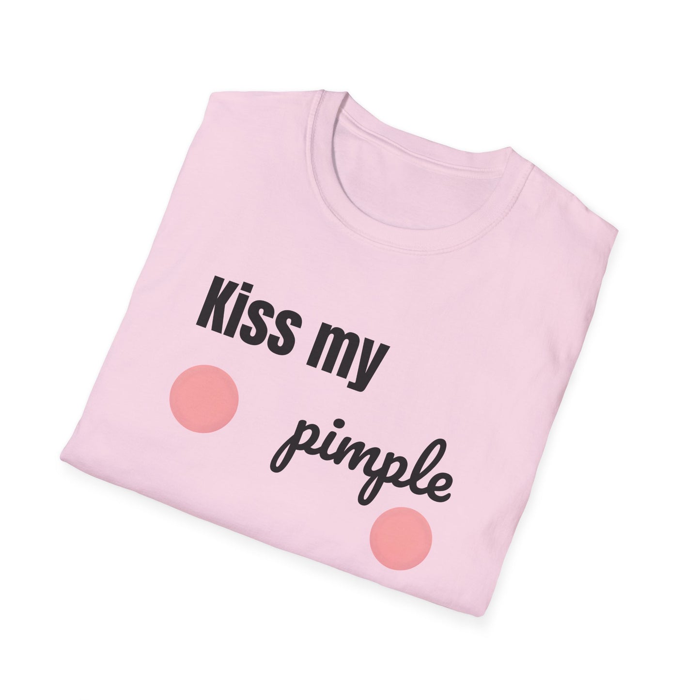 Kiss My Pimple Tee V2 – Bold, Playful, Unapologetic