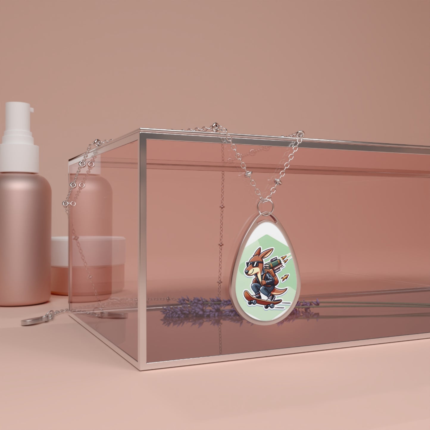 "There's More to Come" Necklace – Keep Rolling, Keep Glowing! 🦘🛹✨