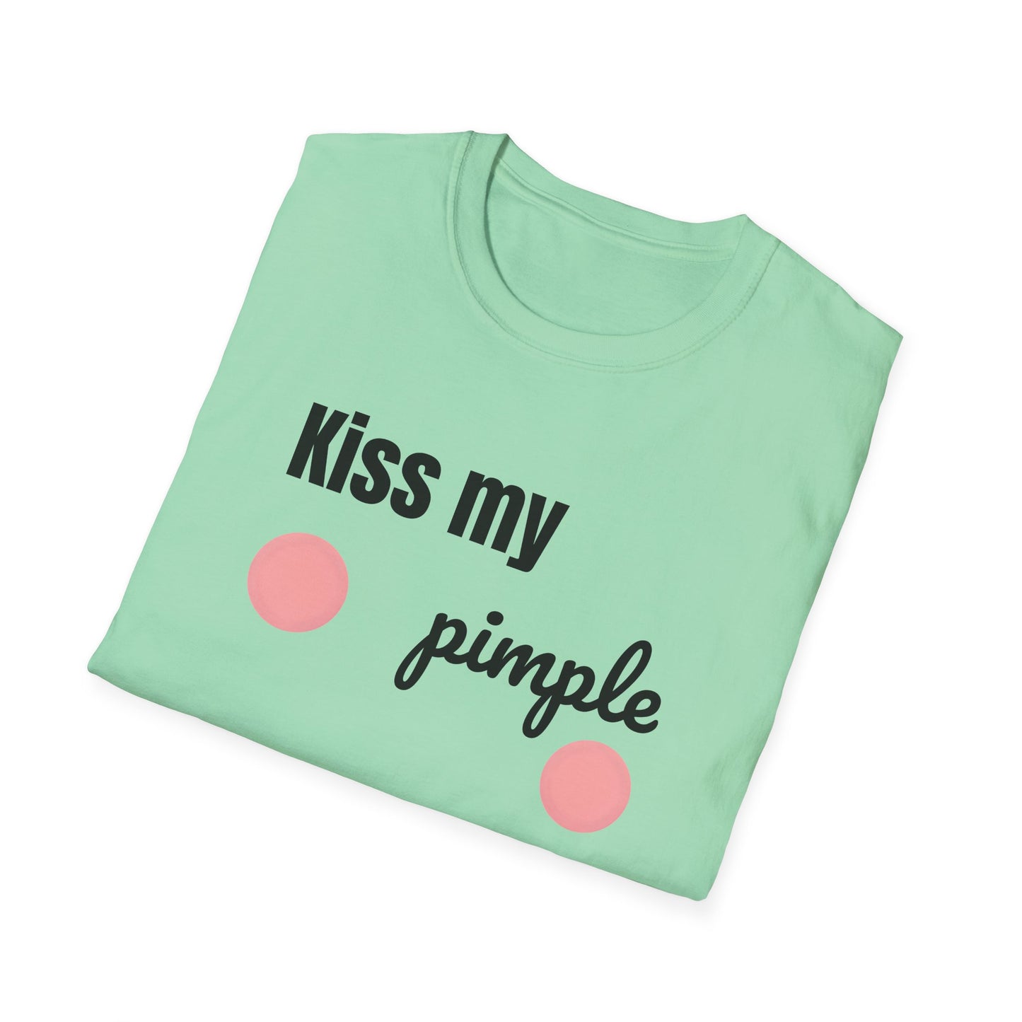 Kiss My Pimple Tee V2 – Bold, Playful, Unapologetic