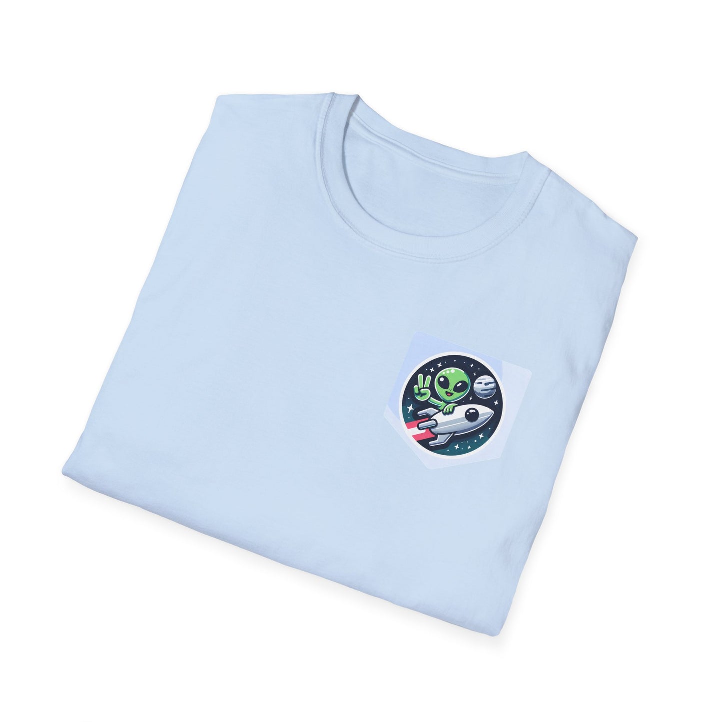 "Welcome Aboard" Tee – Your Skincare Journey Starts Now! 🚀👽✌️