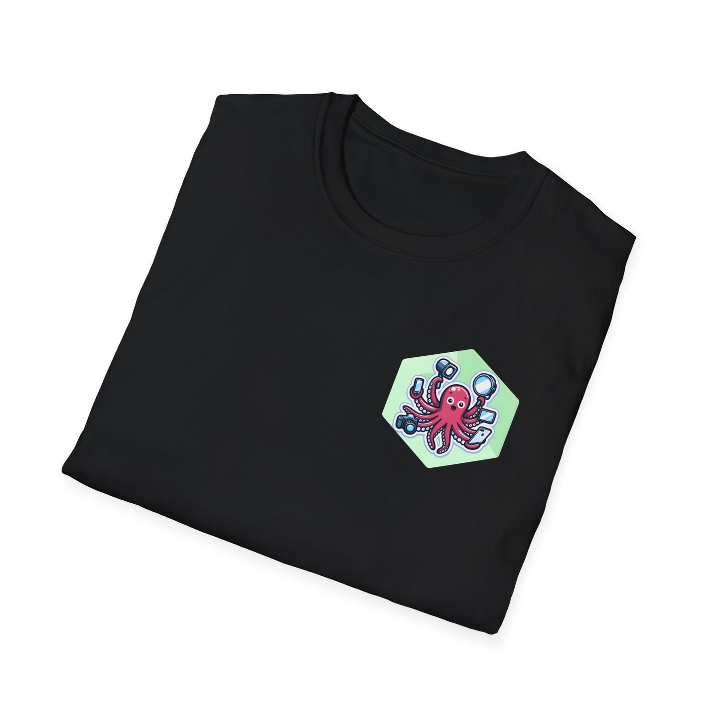 "You’re Not a Bot, Right?" Tee – 1000 Selfies? That’s Next-Level! 📸🐙✨