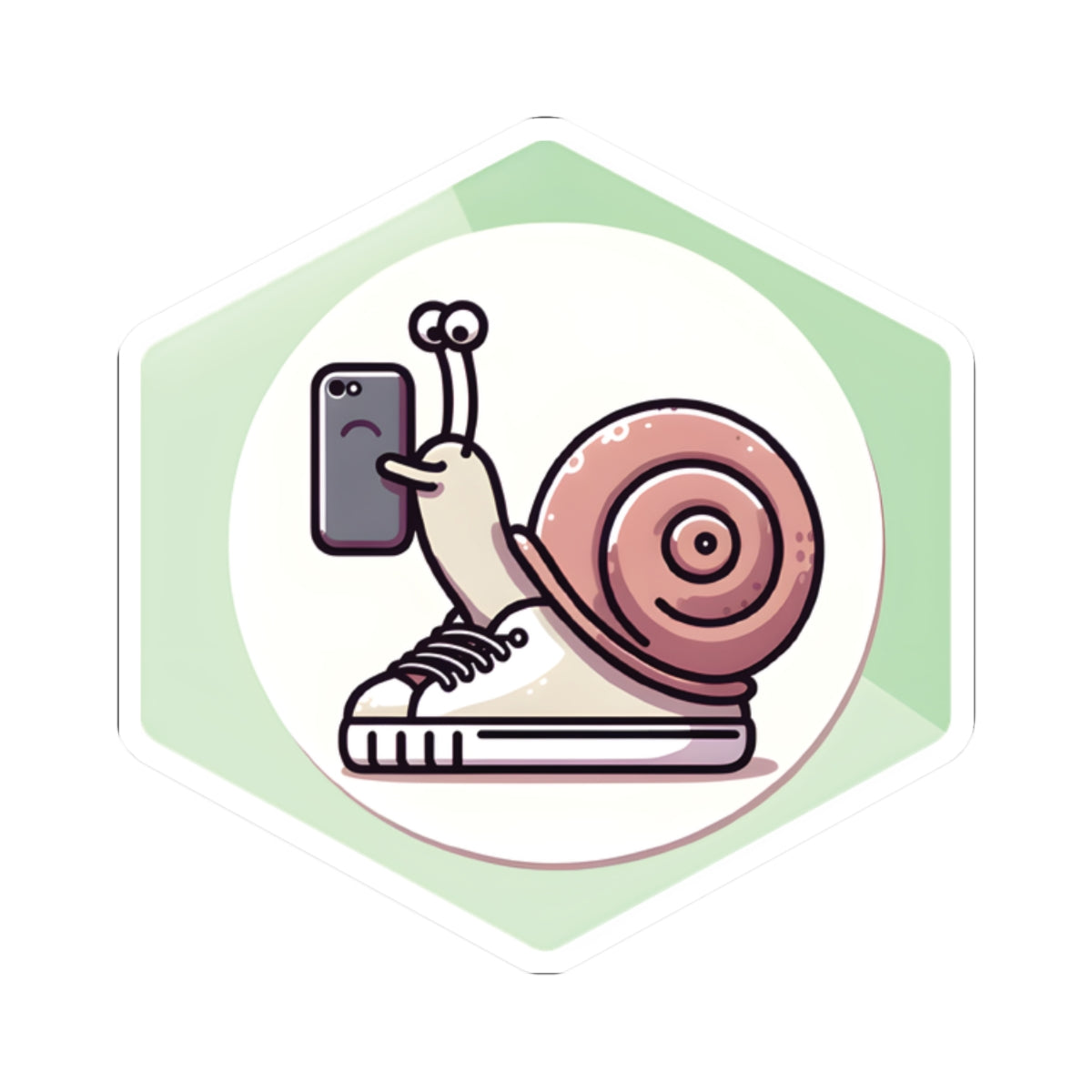 "Paparazzi" Sticker – 500 Selfies? You’re a Skincare Superstar! 📸🐌✨