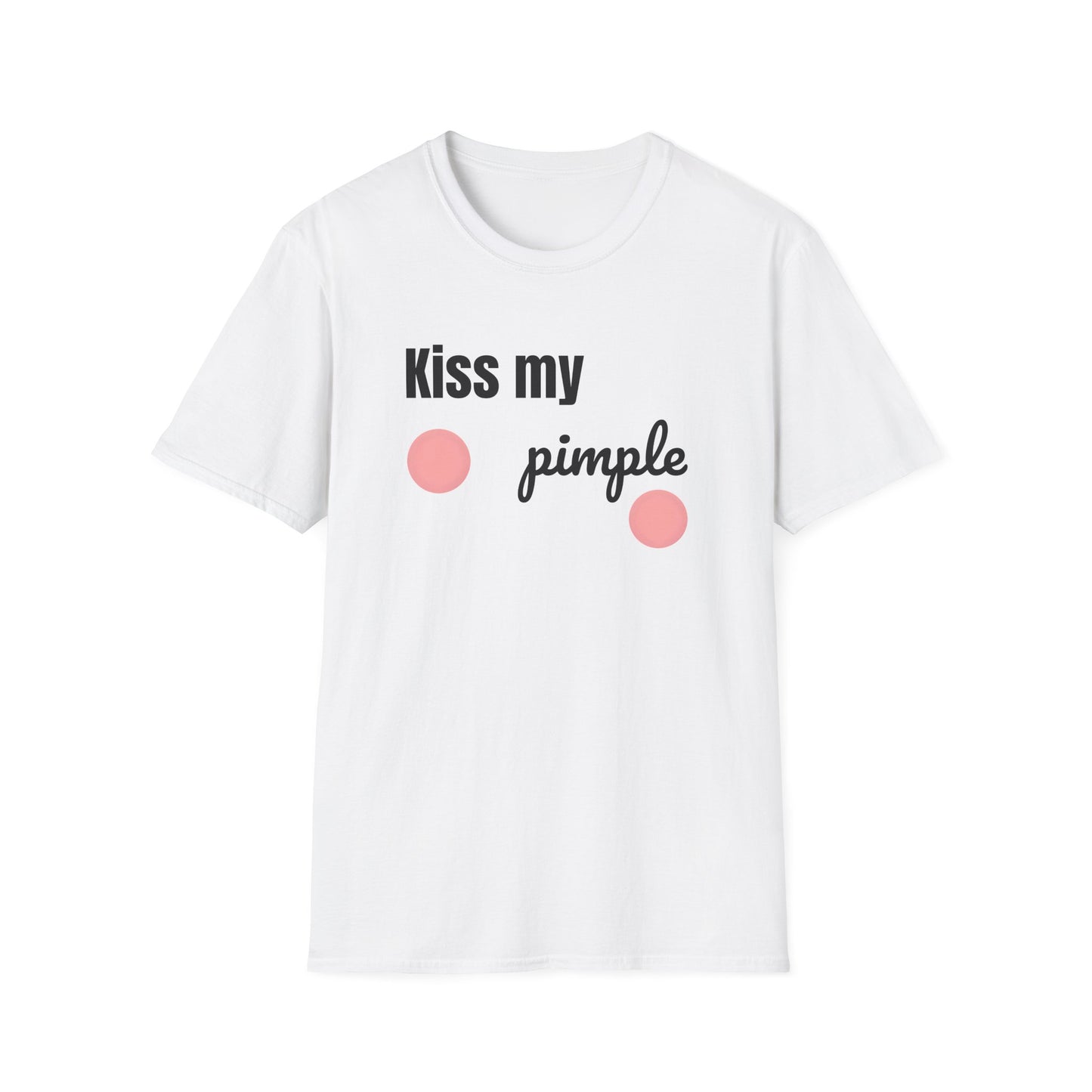 Kiss My Pimple Tee V2 – Bold, Playful, Unapologetic