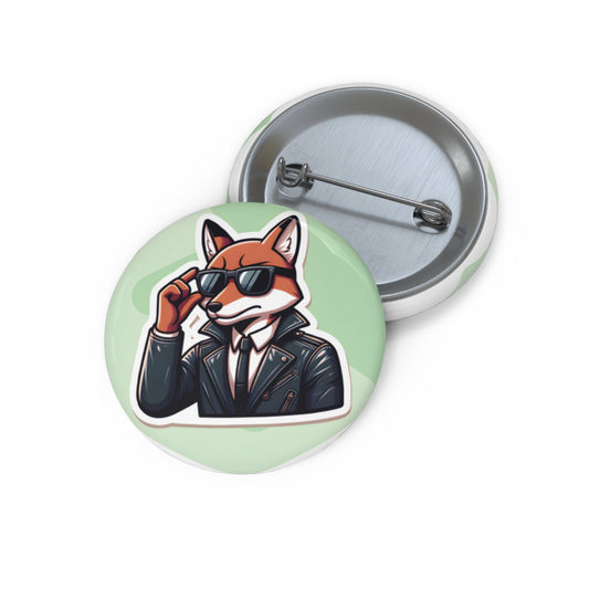 "Agent 003" Pin – Mission: Clear Skin Activated 🦊🕶️✨