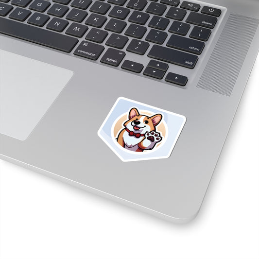 "High Five" Sticker – Celebrate Your Skincare Wins! 🐶✋✨