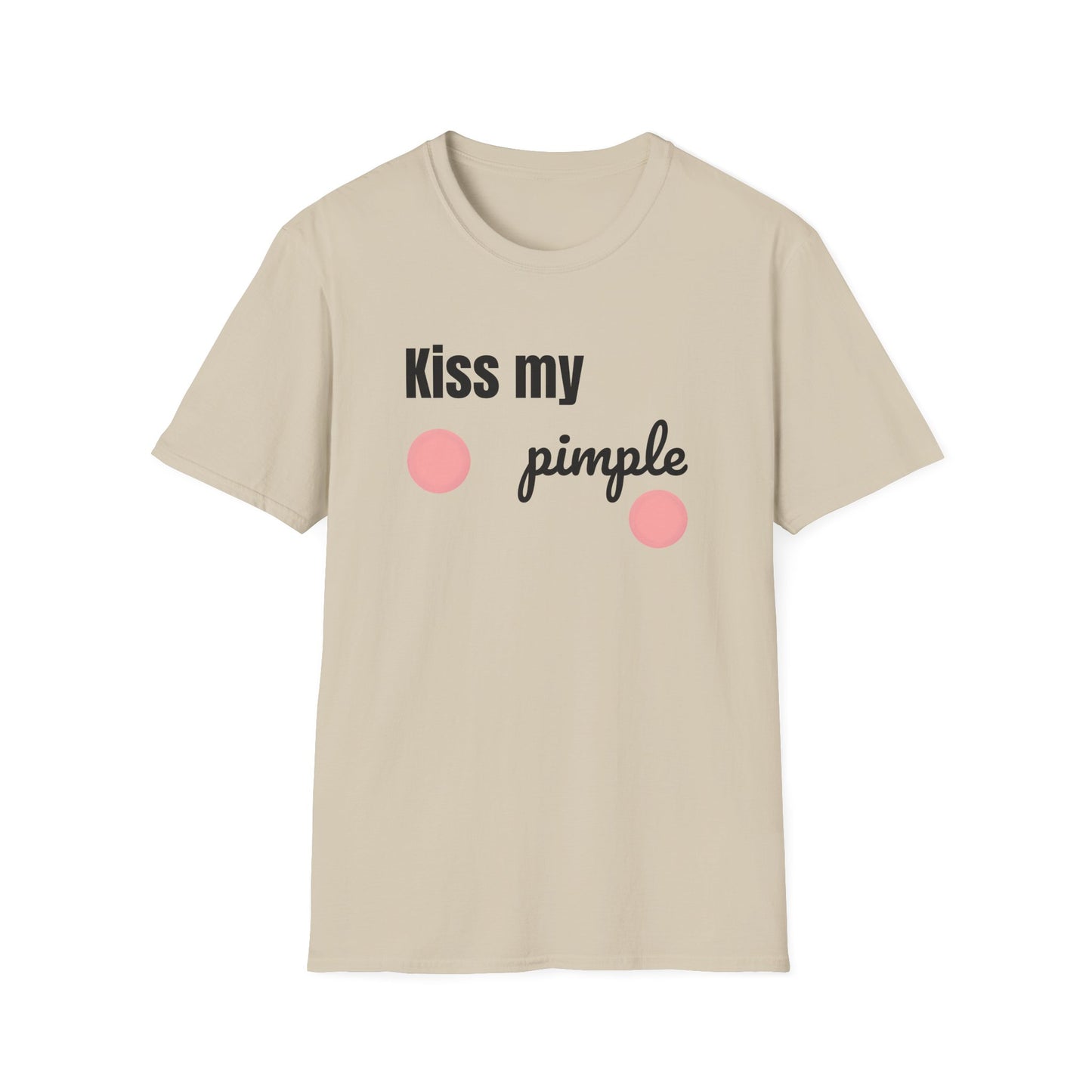 Kiss My Pimple Tee V2 – Bold, Playful, Unapologetic