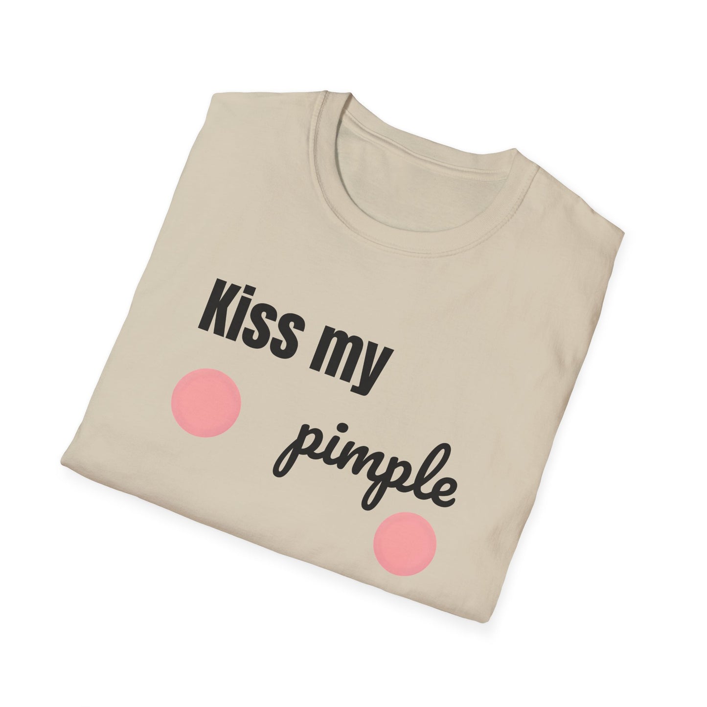 Kiss My Pimple Tee V2 – Bold, Playful, Unapologetic