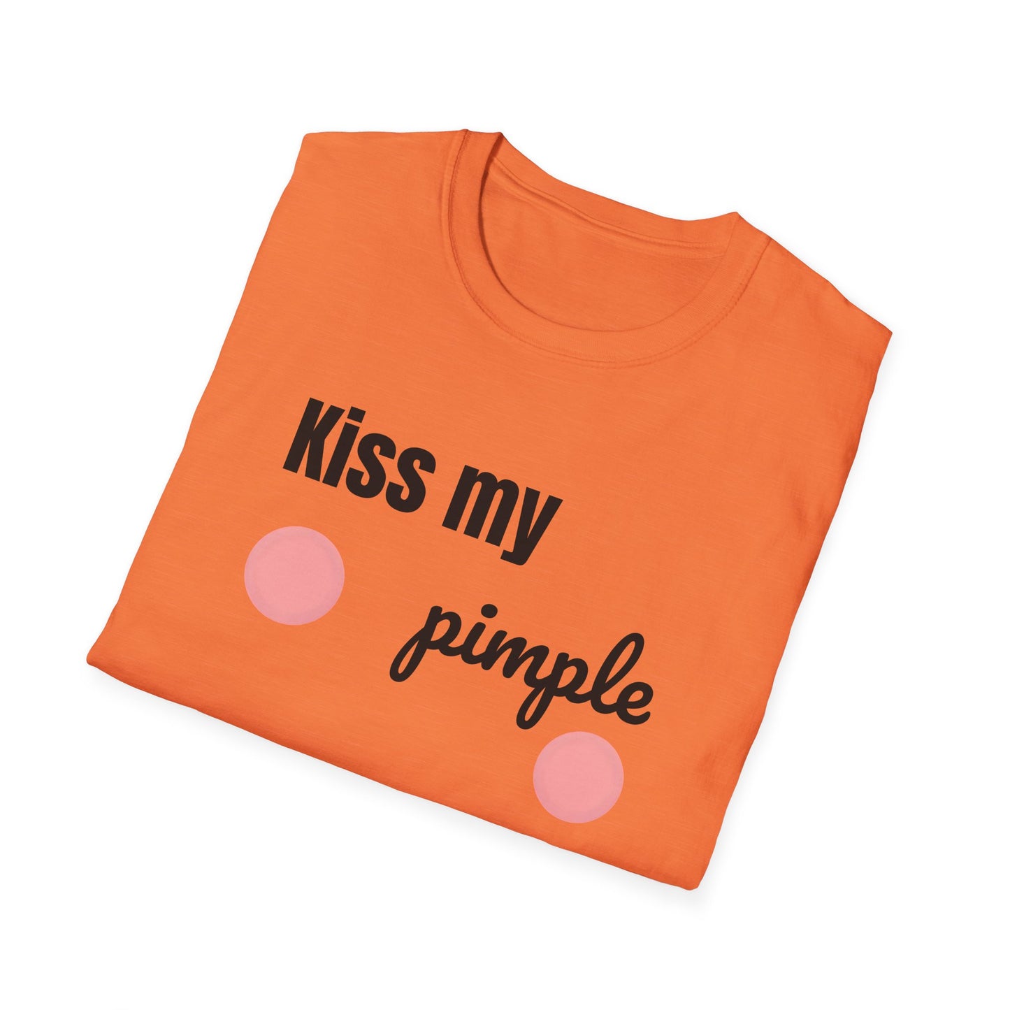 Kiss My Pimple Tee V2 – Bold, Playful, Unapologetic