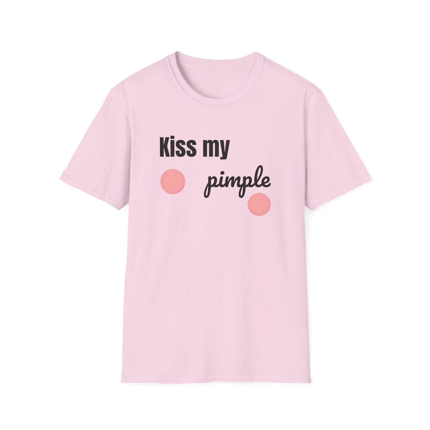 Kiss My Pimple Tee V2 – Bold, Playful, Unapologetic