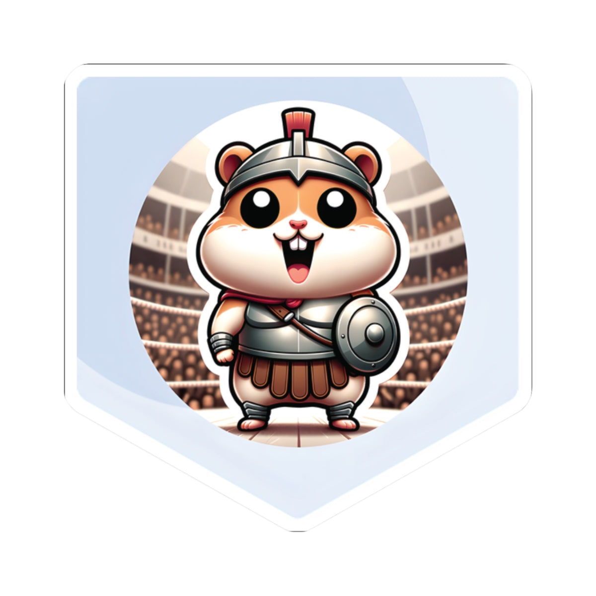 "You Are a Legend" Sticker – Skincare Warrior Status Unlocked! 🐹⚔️✨