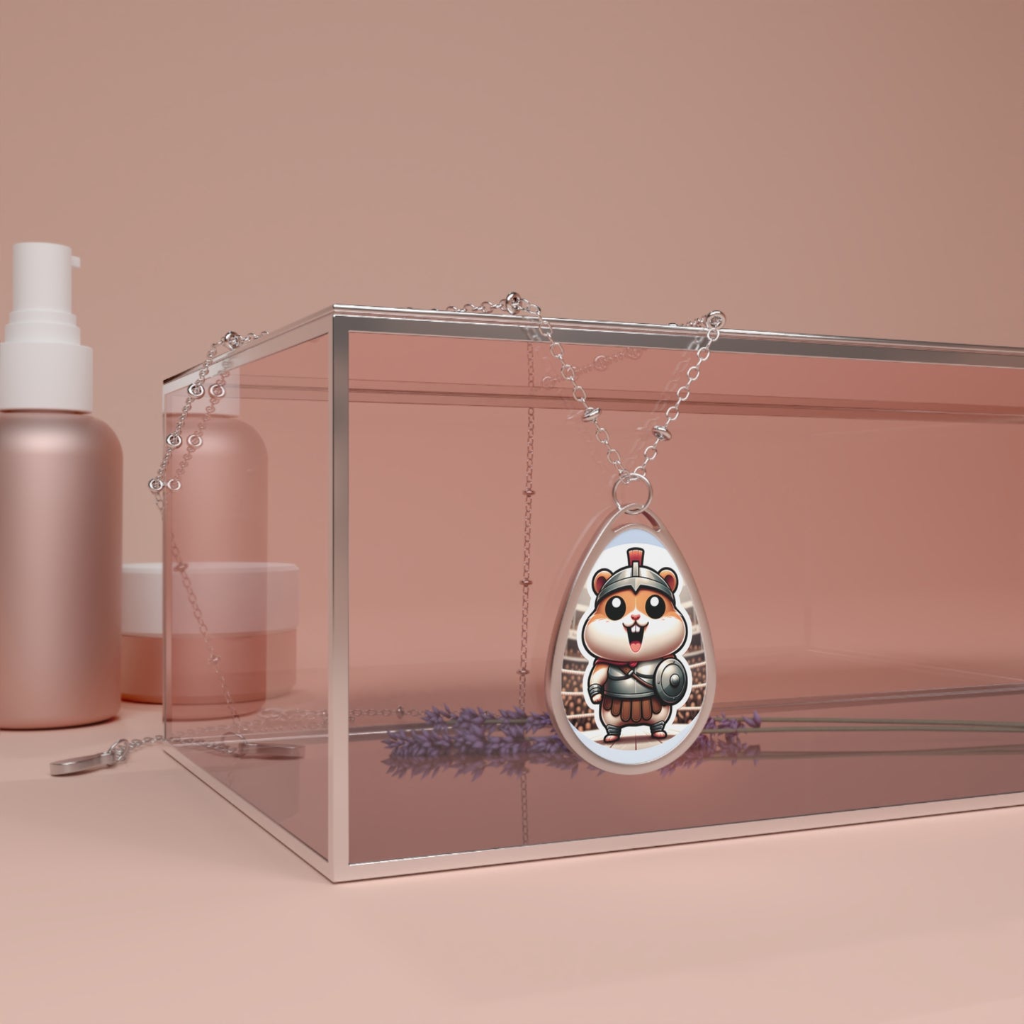 "You Are a Legend" Necklace – Skincare Warrior Status Unlocked! 🐹⚔️✨