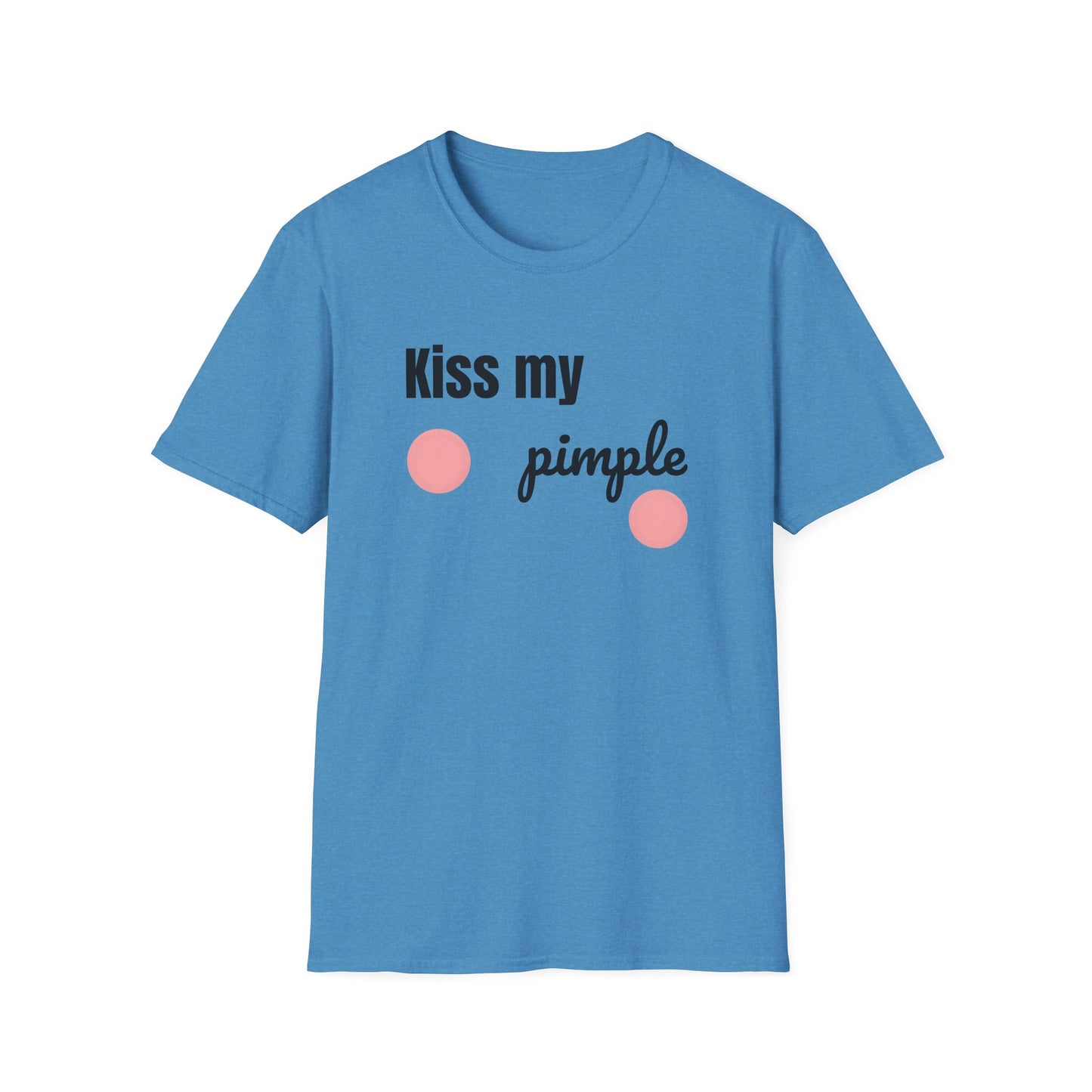 Kiss My Pimple Tee V2 – Bold, Playful, Unapologetic