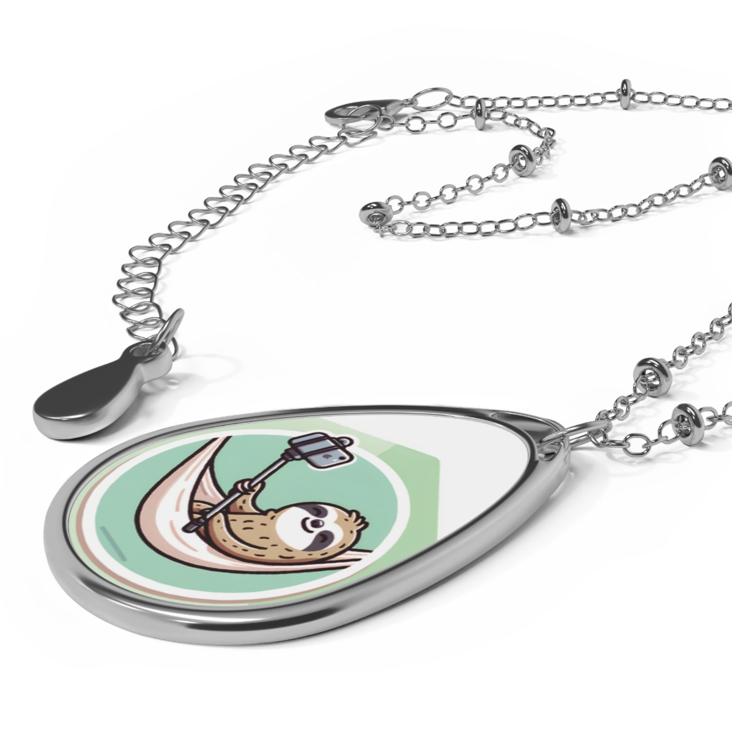 "Selfiemaker" Necklace – 250 Selfies? You’re a Glow-Up Pro! 📸🦥✨