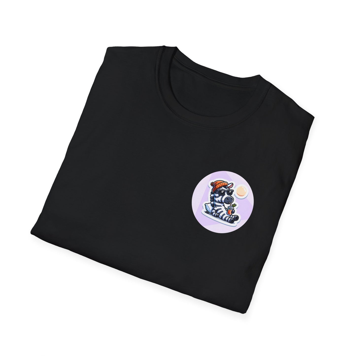 "Smarty" Tee – Learn, Chill, Glow! 🦓🍹✨