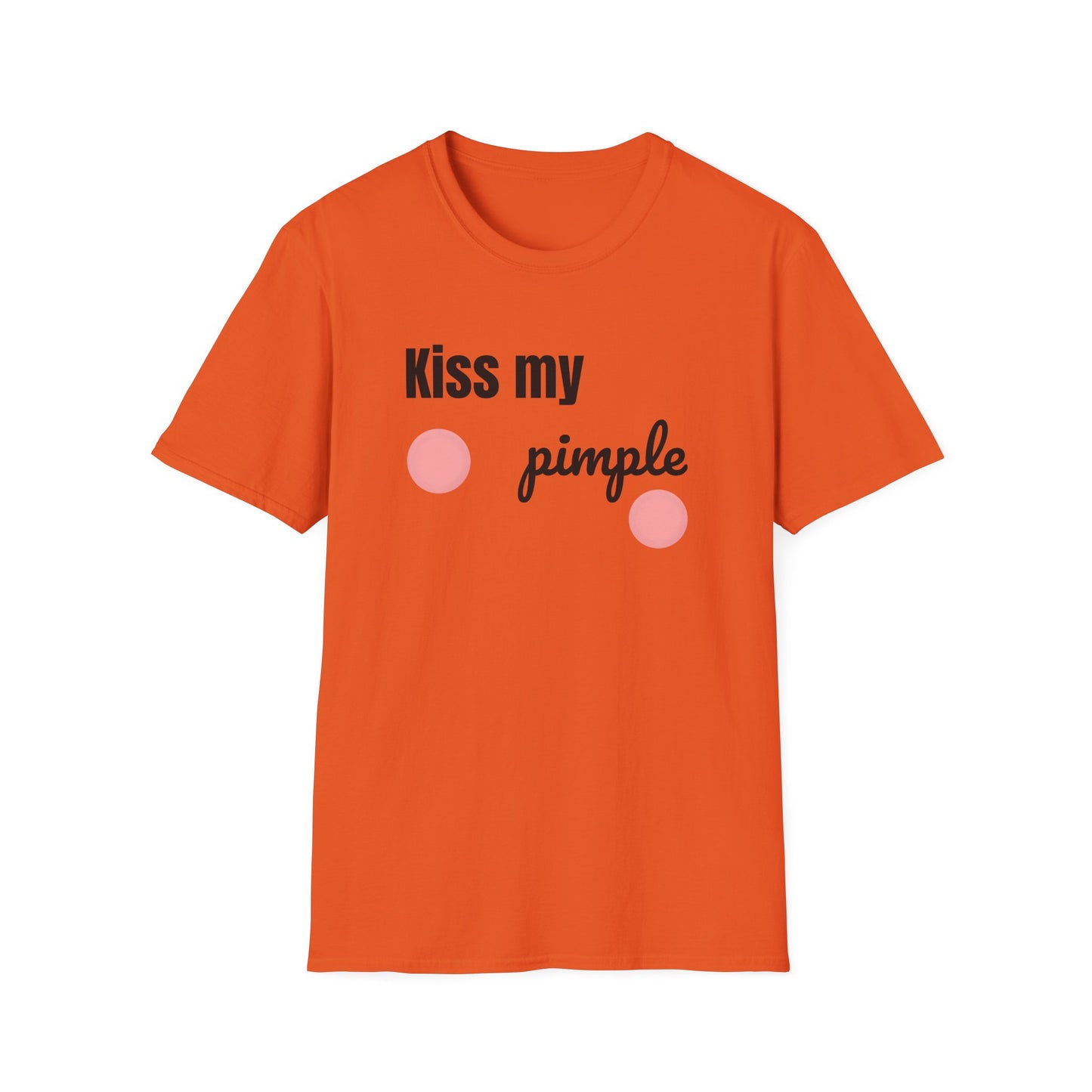 Kiss My Pimple Tee V2 – Bold, Playful, Unapologetic