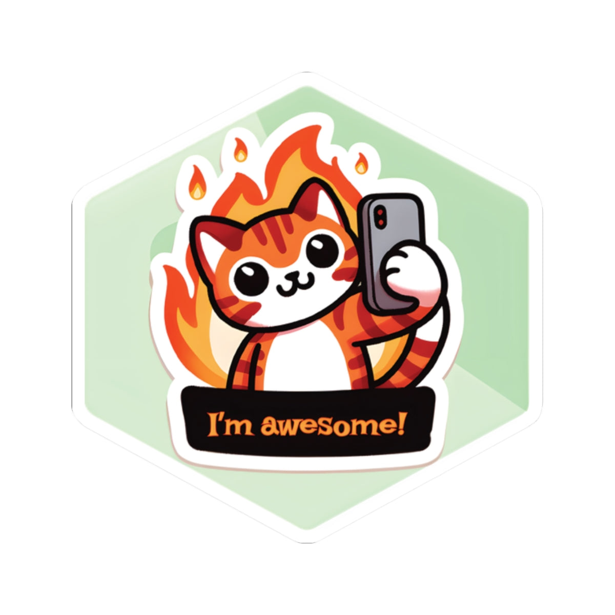 An awesome sticker for an awesome you! 🔥