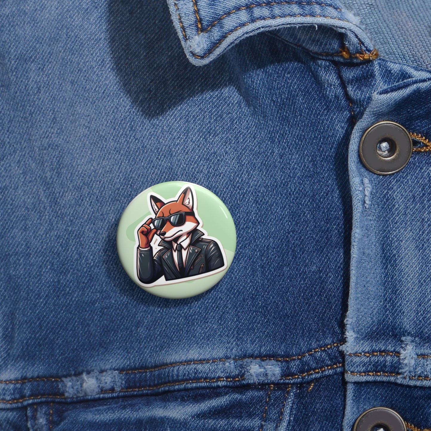 "Agent 003" Pin – Mission: Clear Skin Activated 🦊🕶️✨