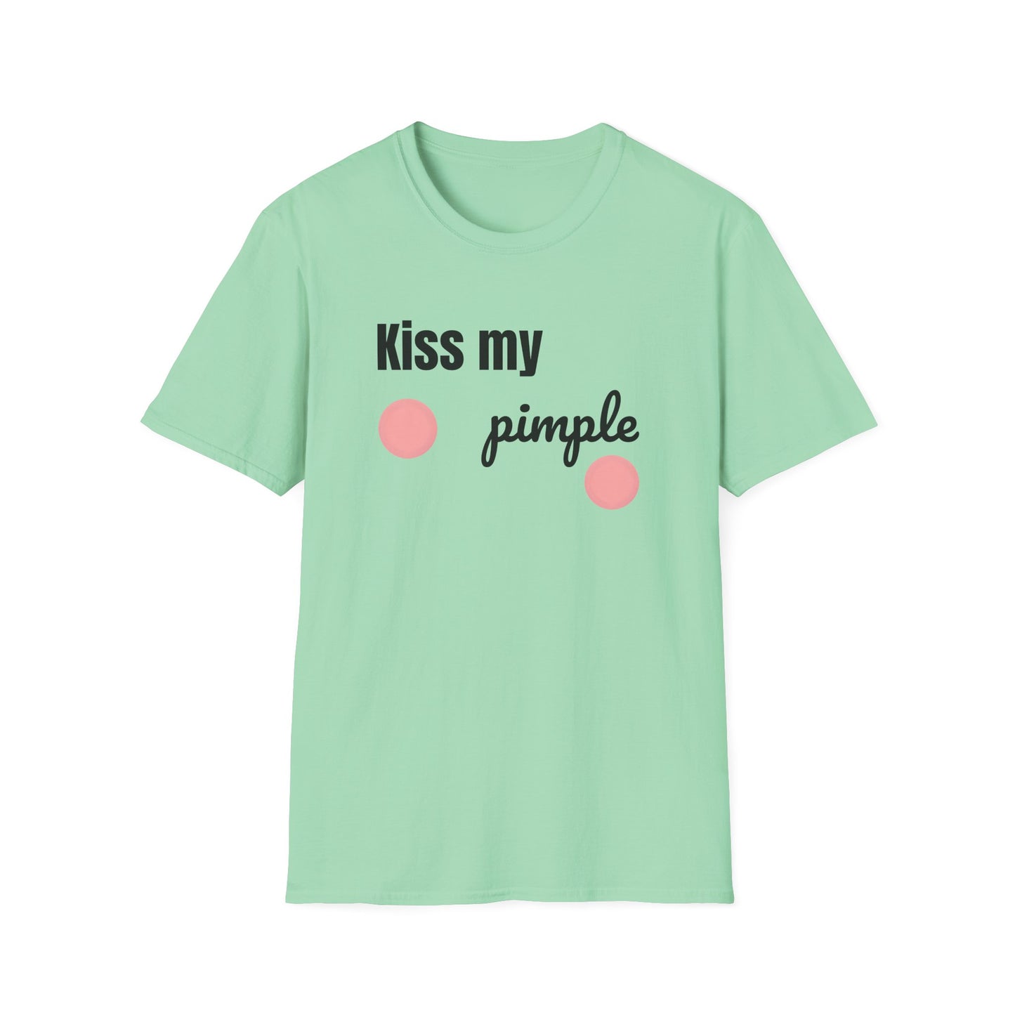 Kiss My Pimple Tee V2 – Bold, Playful, Unapologetic
