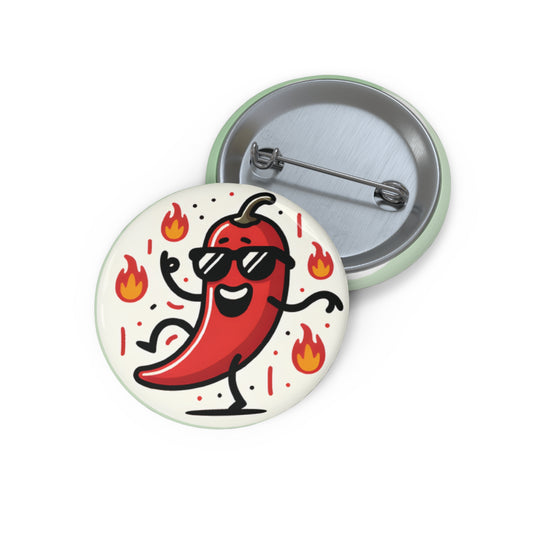 "I’m Hot" Pin – Confidence on Fire! 🌶🔥