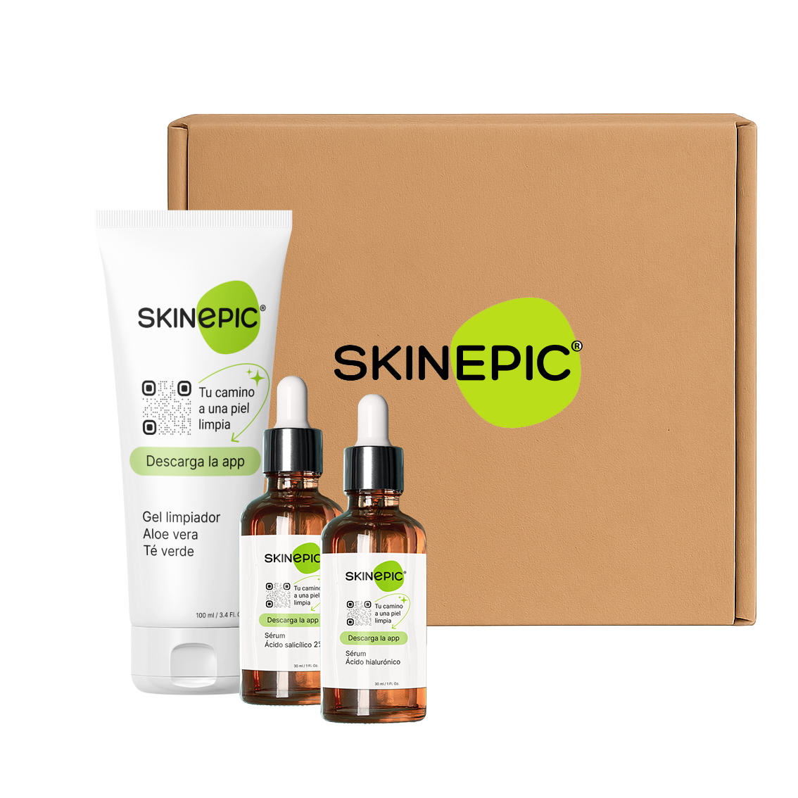 Kit Skinepic® – Acné Grado 1 (Leve)